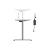 Monoprice Workstream by Sit-Stand Single Motor Height Adjustable Table Desk Fram 31292